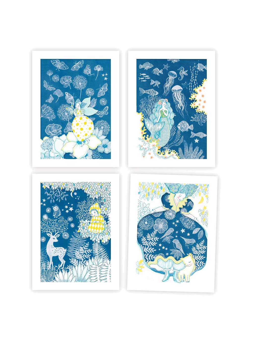 Zestaw artystyczny cyjanotypia Djeco BÉBÉ Concept 