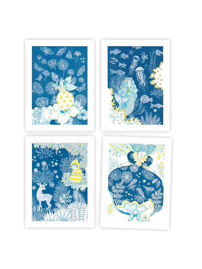 Zestaw artystyczny cyjanotypia Djeco BÉBÉ Concept 