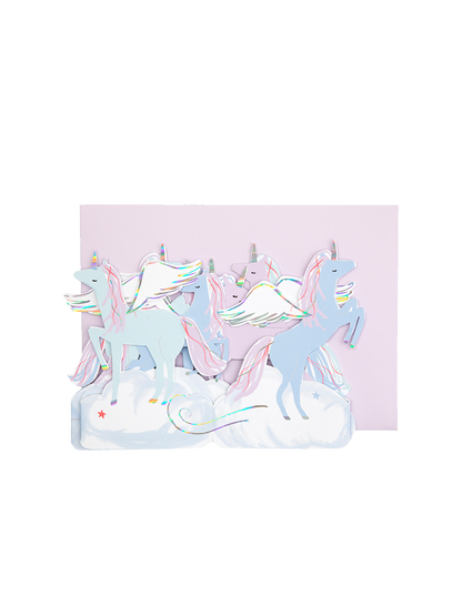 Trójwymiarowa kartka okolicznościowa Meri Meri BÉBÉ Concept 