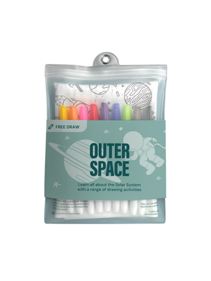 Duża mata silikonowa do wielokrotnego kolorowania HeyDoodle BÉBÉ Concept 