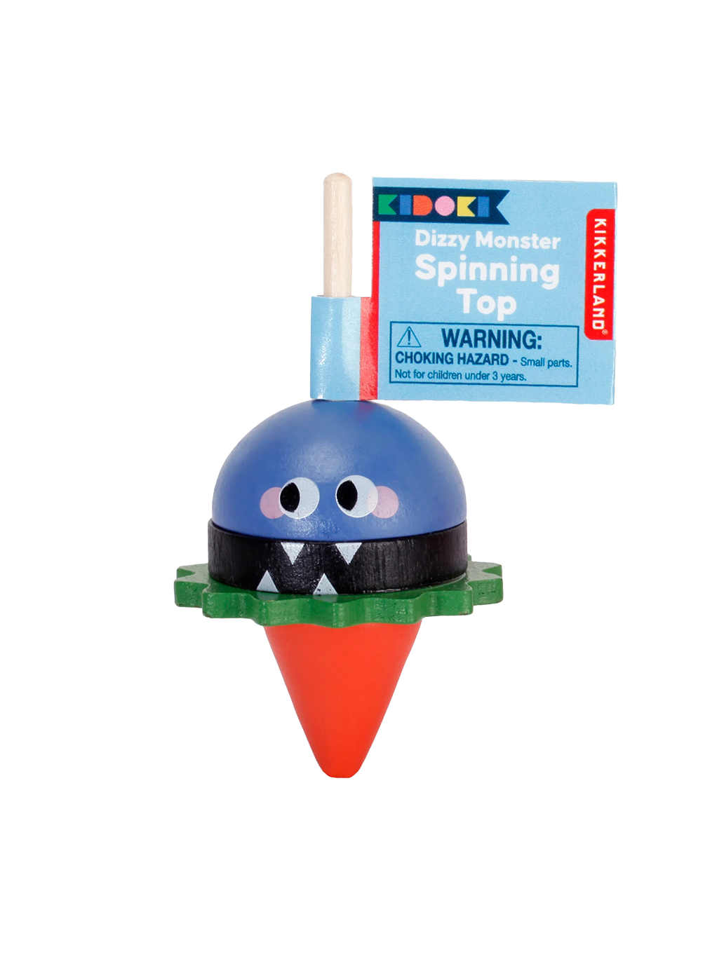 Kidoki Monster Spinning Top Kikkerland BÉBÉ Concept 