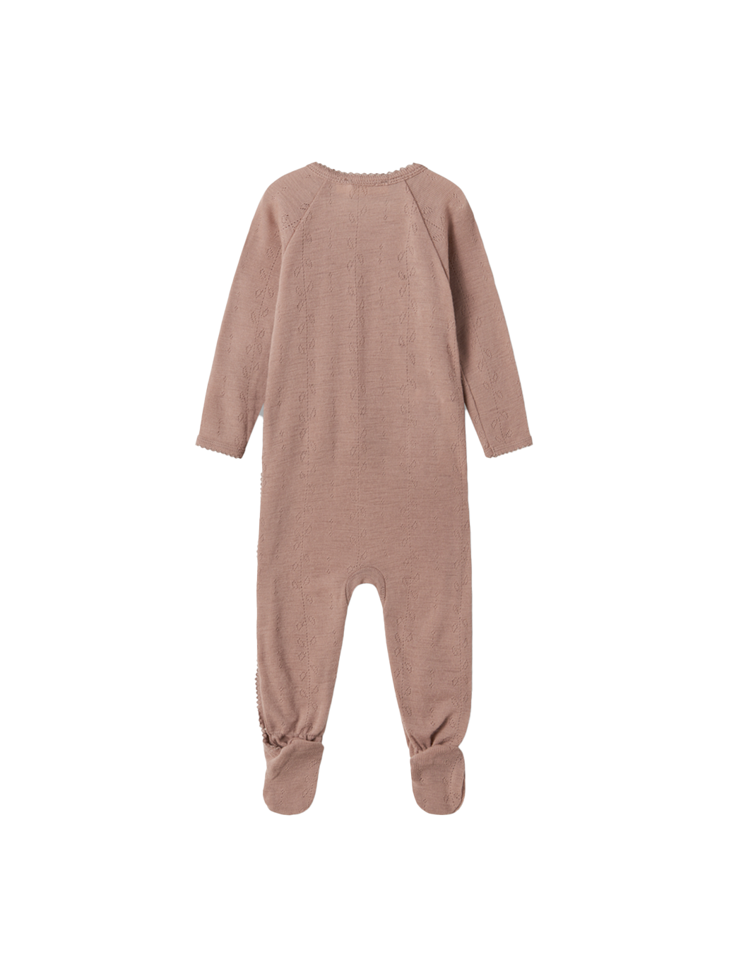 Śpioszki niemowlęce merino Rubetta Pointelle MarMar Copenhagen BÉBÉ Concept 