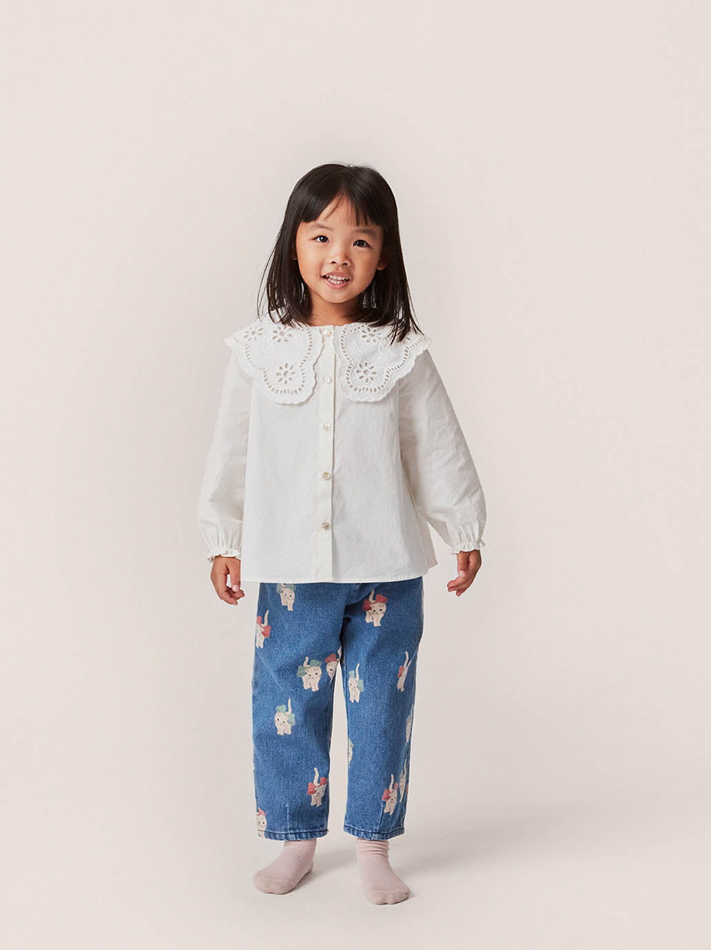 Koszula z ozdobnym kołnierzykiem Rilo Konges Slojd BÉBÉ Concept