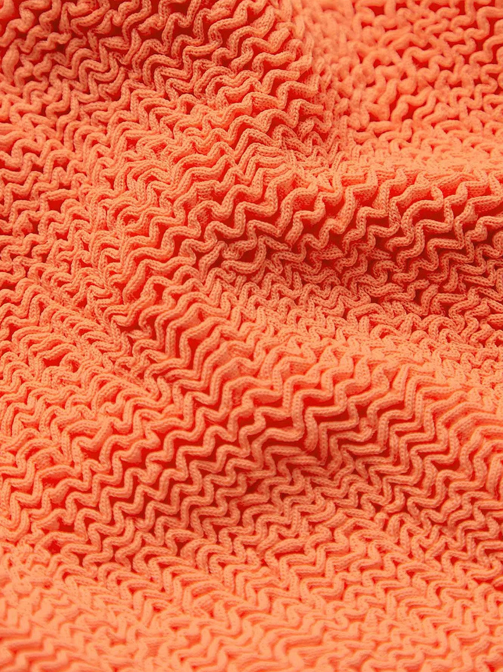 Jednoczęściowy kostium kąpielowy Square Neck ORANGE