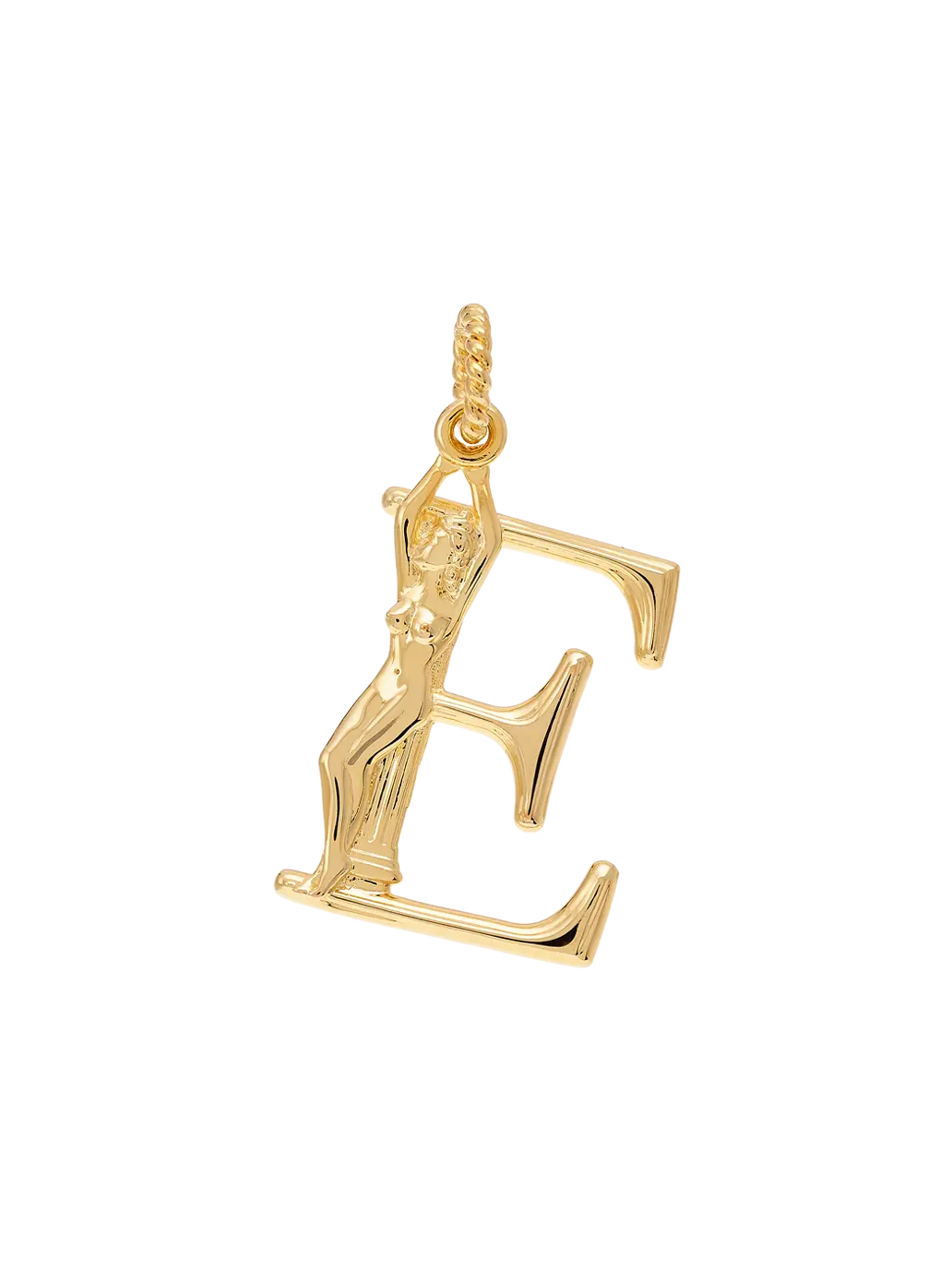 Pozłacana zawieszka Initial Muse Necklace Charm Anna + Nina BÉBÉ Concept 