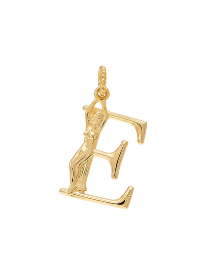 Pozłacana zawieszka Initial Muse Necklace Charm Anna + Nina BÉBÉ Concept 