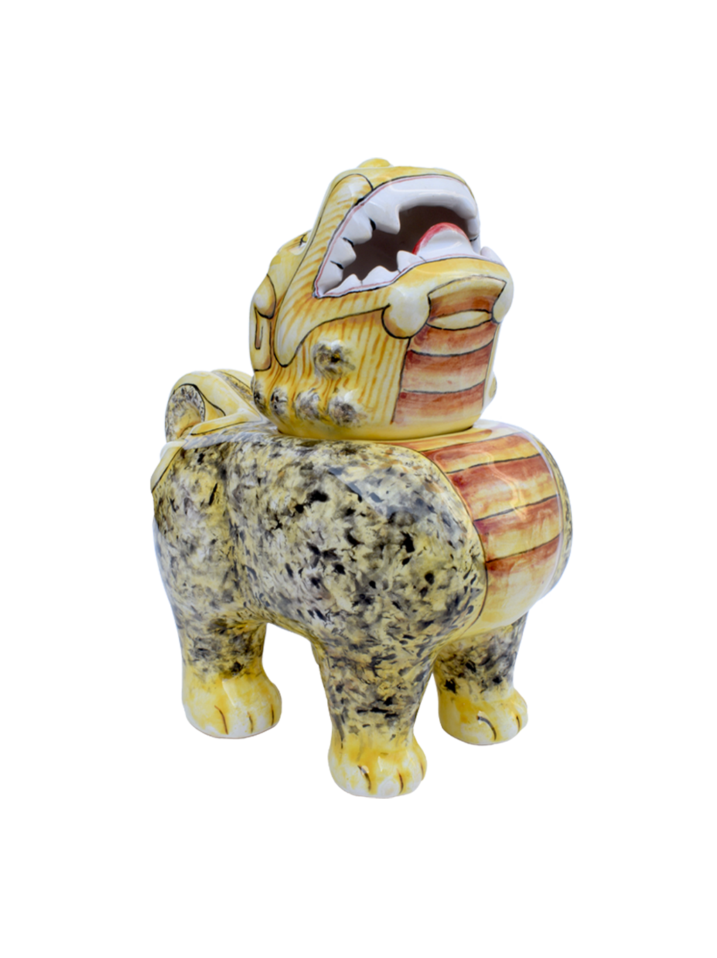 Ceramiczna kadzielnica Pies Fo Majolika Nieborów BÉBÉ Concept 