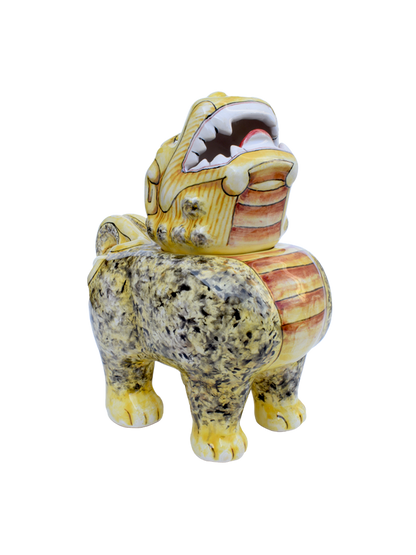 Ceramiczna kadzielnica Pies Fo Majolika Nieborów BÉBÉ Concept 