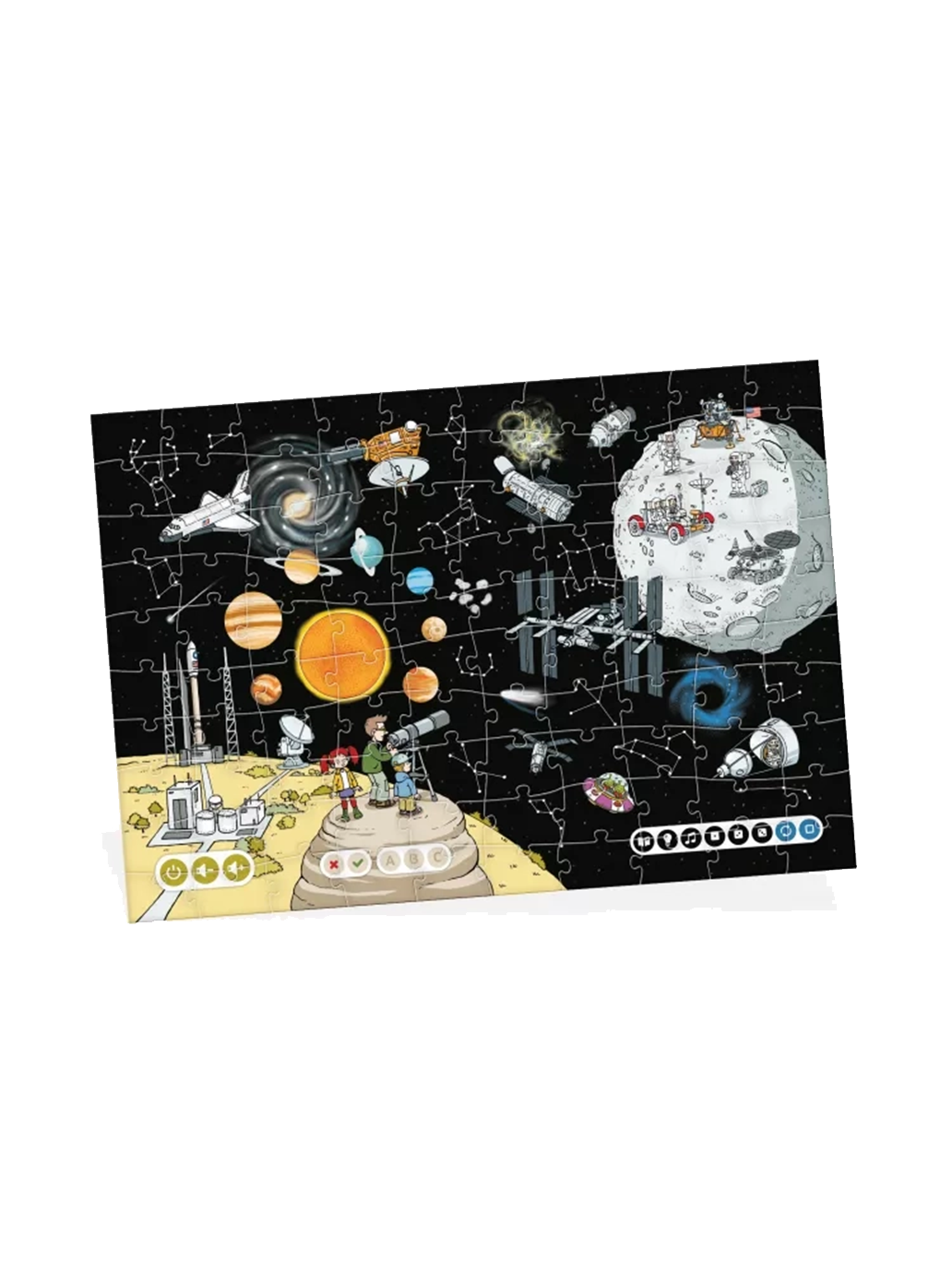 Interaktywne puzzle Wszechświat Albi BÉBÉ Concept 