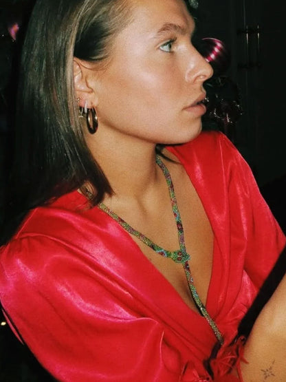 Naszyjnik z koralików Snake Necklace Amori Mori BÉBÉ Concept 