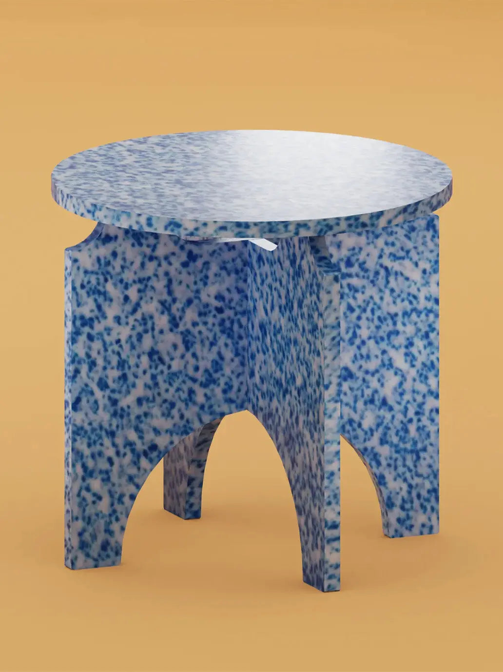 Stołek z eko tworzywa Round Stool Medium M1N2 Minimono BÉBÉ Concept 