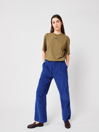 Blue pleated corduroy pants Bobo Choses BÉBÉ Concept 