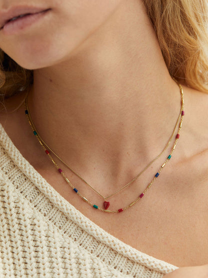 Naszyjnik Heart Beat Anna + Nina BÉBÉ Concept 