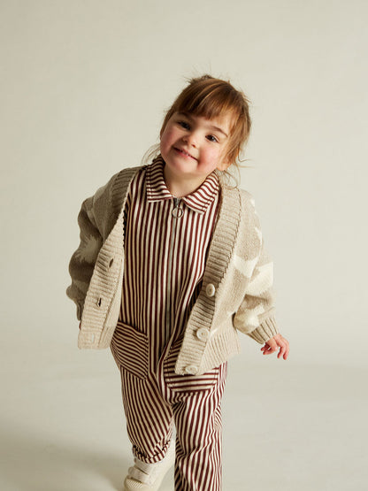 Kardigan Abstract Neutral Moon Star Claude&amp;Co BÉBÉ Concept 