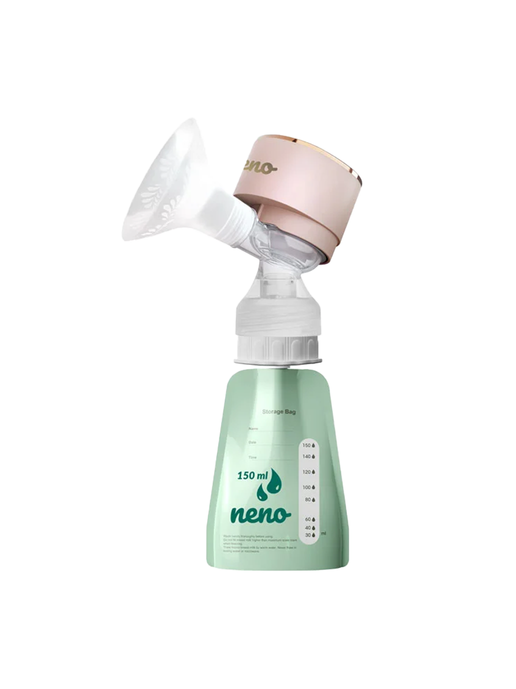 Trójfazowy bezprzewodowy laktator elektroniczny Neno Perfetto Neno BÉBÉ Concept 