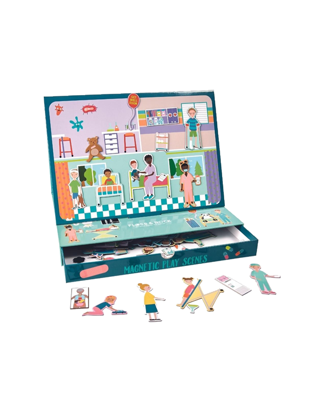 Magnetyczna układanka Floss &amp; rock BÉBÉ Concept