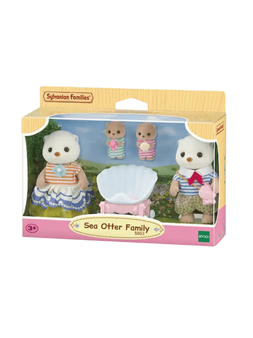 Kolekcjonerskie figurki rodzina Wydry Morskie Sylvanian Families BÉBÉ Concept 