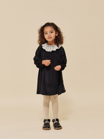 Aksamitna sukienka Venola Dress Konges Slojd BÉBÉ Concept