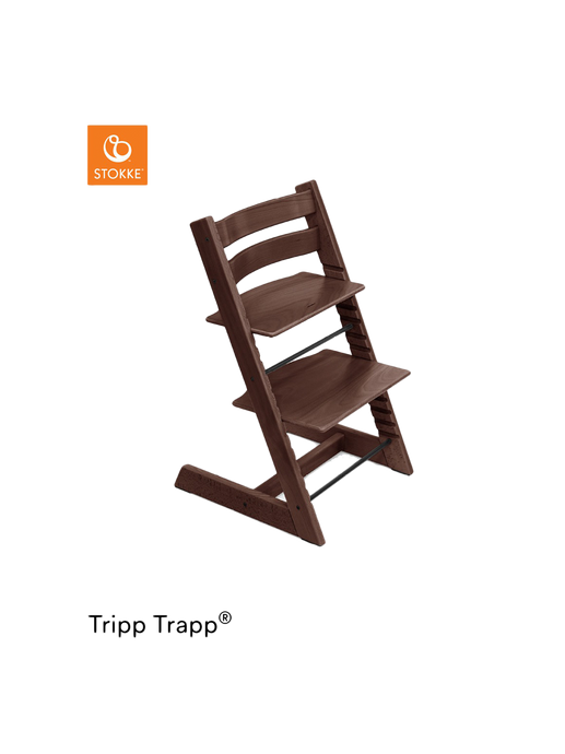 krzesło rosnące z dzieckiem Tripp Trapp walnut brown