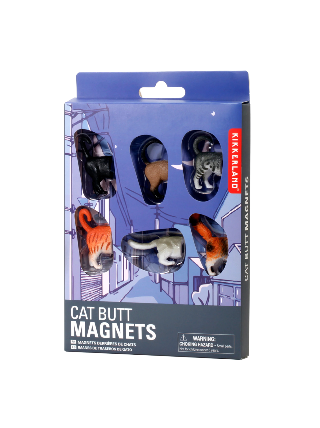 Zestaw magnesów Butt Magnets Kikkerland BÉBÉ Concept 
