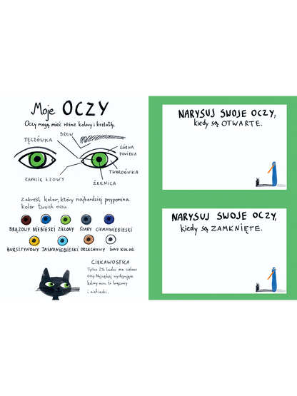 Moja książka o mnie. Książka aktywnościowa Wydawnictwo Kropka BÉBÉ Concept 