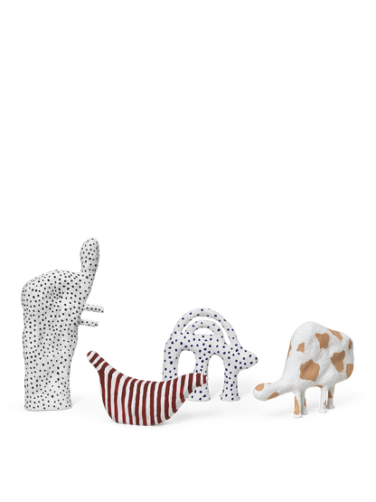Dekoracyjna rzeźba papier mâché Ferm Living BÉBÉ Concept 
