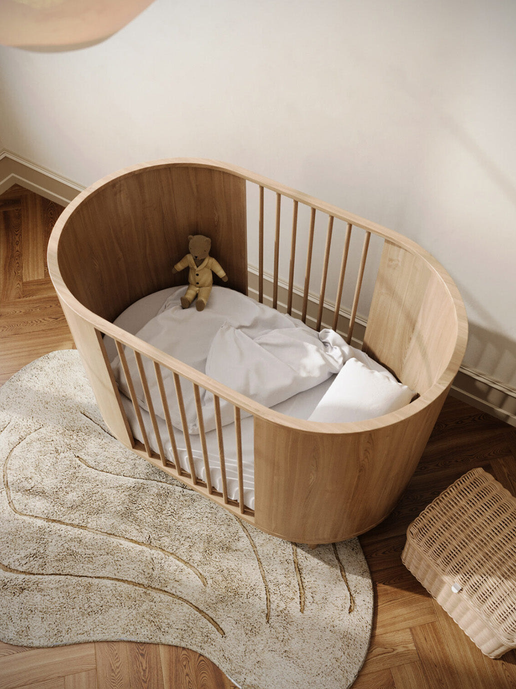 Łóżeczko rosnące z dzieckiem Kai Kas Kopenhagen BÉBÉ Concept 