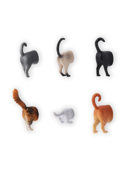 Zestaw magnesów Butt Magnets Kikkerland BÉBÉ Concept 