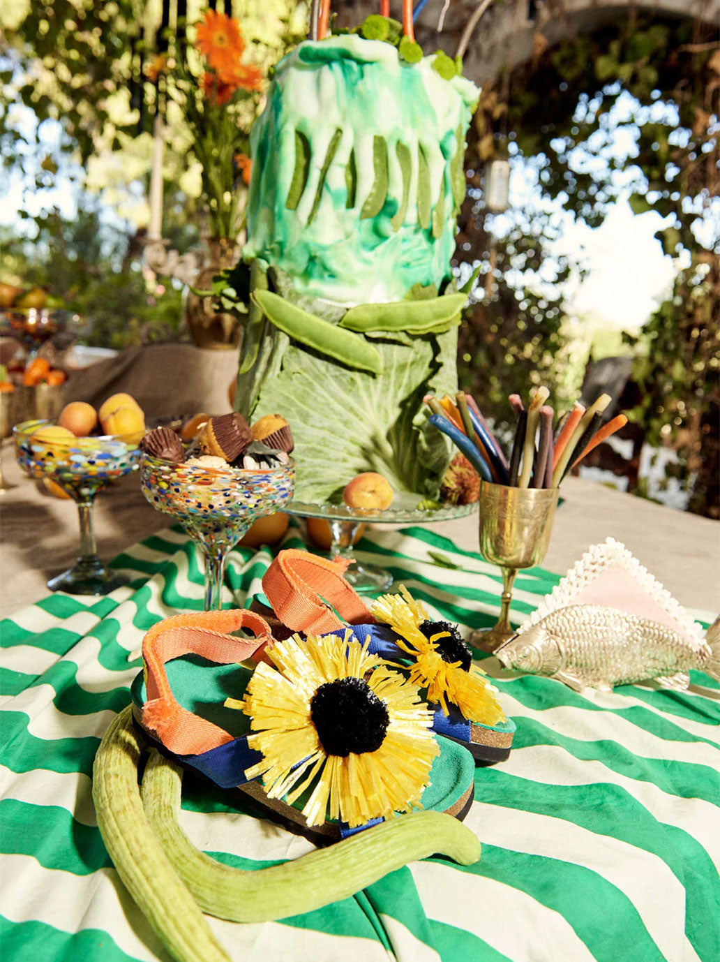 Sandały dziecięce Sunflower Maison Mangostan BÉBÉ Concept 