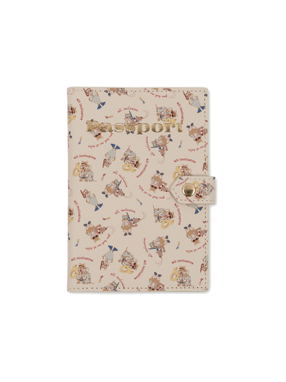 Zestaw podróżny etui na paszport i zawieszka na bagaż Konges Slojd BÉBÉ Concept