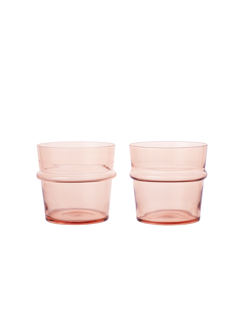 Zestaw szklanek Boya glasses low Ferm Living BÉBÉ Concept 