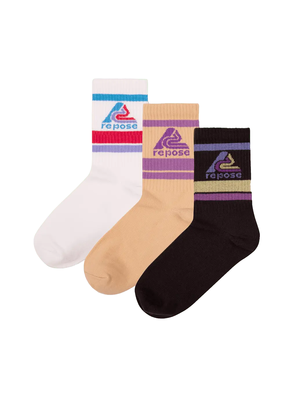 3-pack sporty socks Repose Ams BEBE Concept 