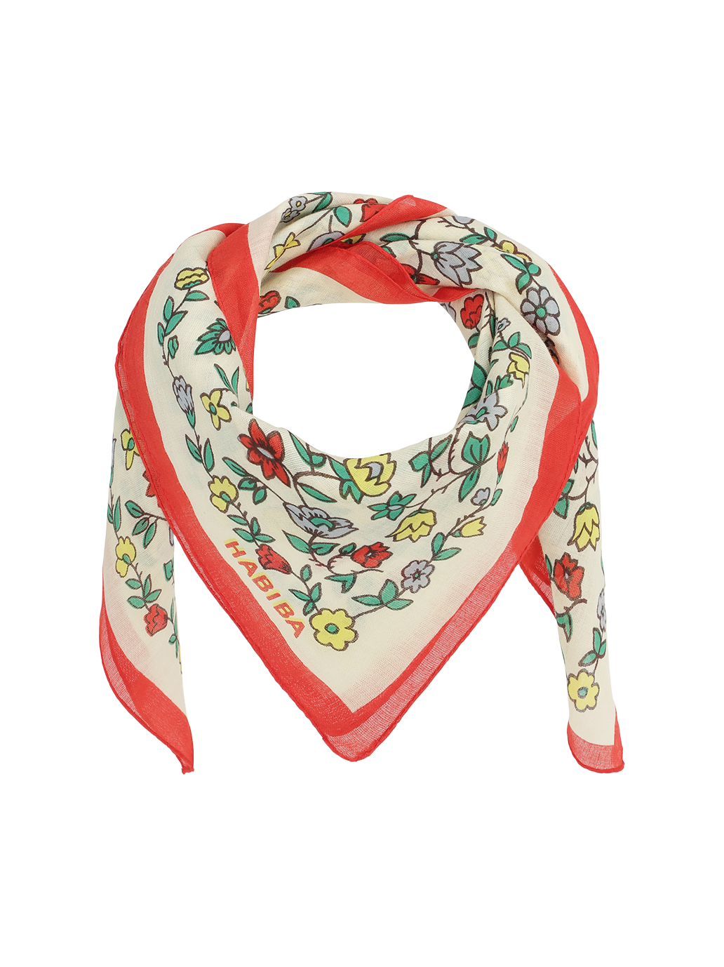 Bawełniana bandana Hilma VANILLA