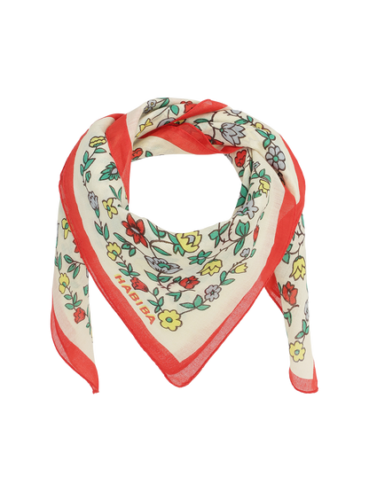Bawełniana bandana Hilma VANILLA