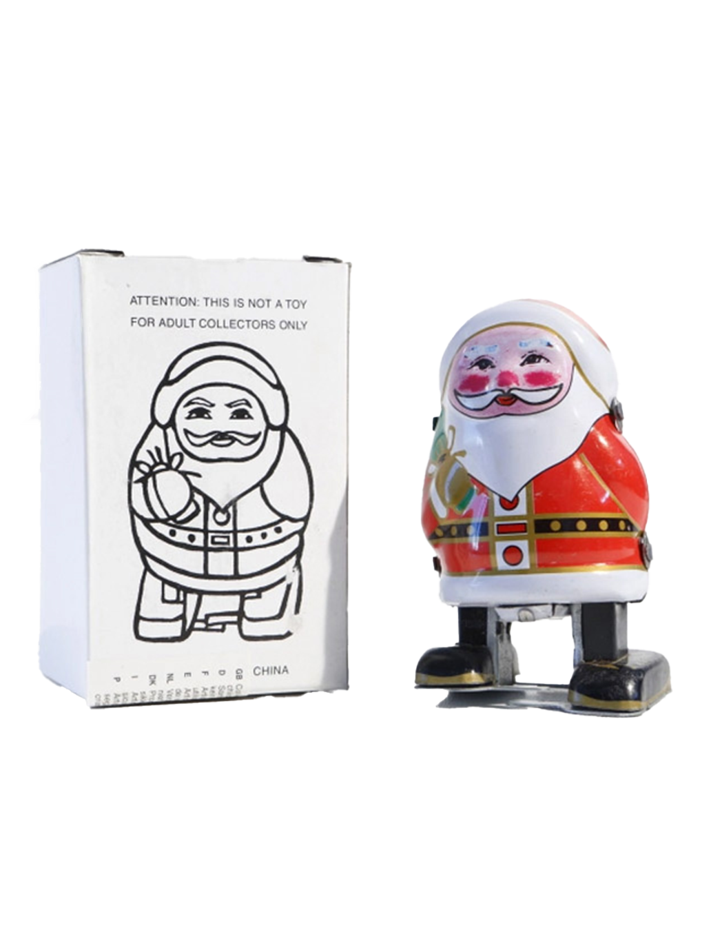 Blaszana retro zabawka Święty Mikołaj Die Blechfabrik BÉBÉ Concept 