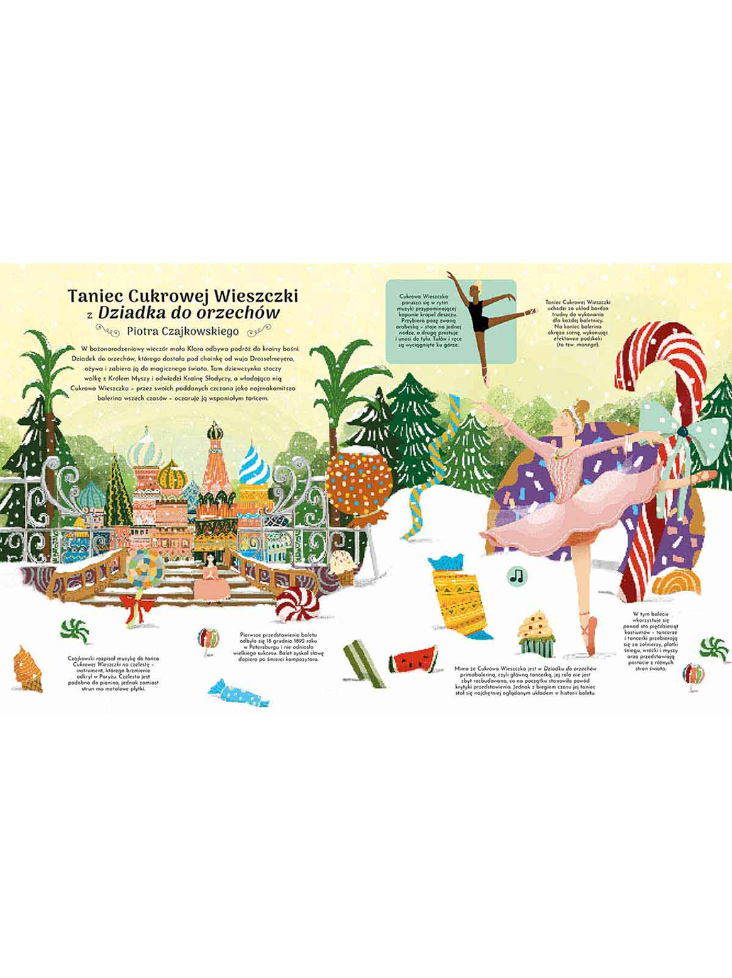 Poznajemy balet. Opowieść muzyczna Wydawnictwo Harper BÉBÉ Concept