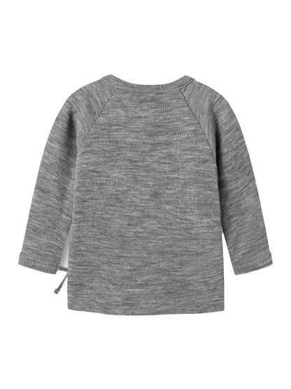 Bluza niemowlęca z merino Tut Wrap Blouse MarMar Copenhagen BÉBÉ Concept 