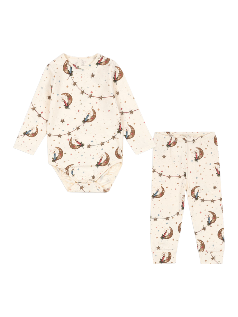 Niemowlęcy zestaw Basic body/pants set Konges Slojd BÉBÉ Concept 