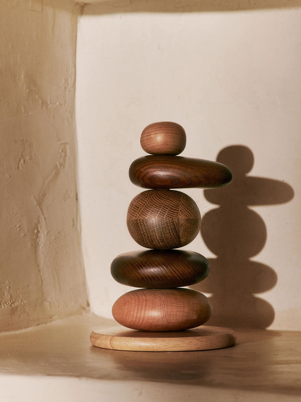 Drewniana układanka Pebble Ferm Living BÉBÉ Concept 