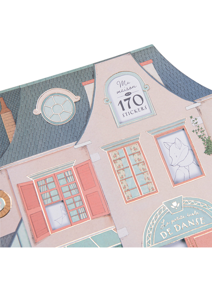 Kolorowanka z naklejkami Moulin Roty BÉBÉ Concept