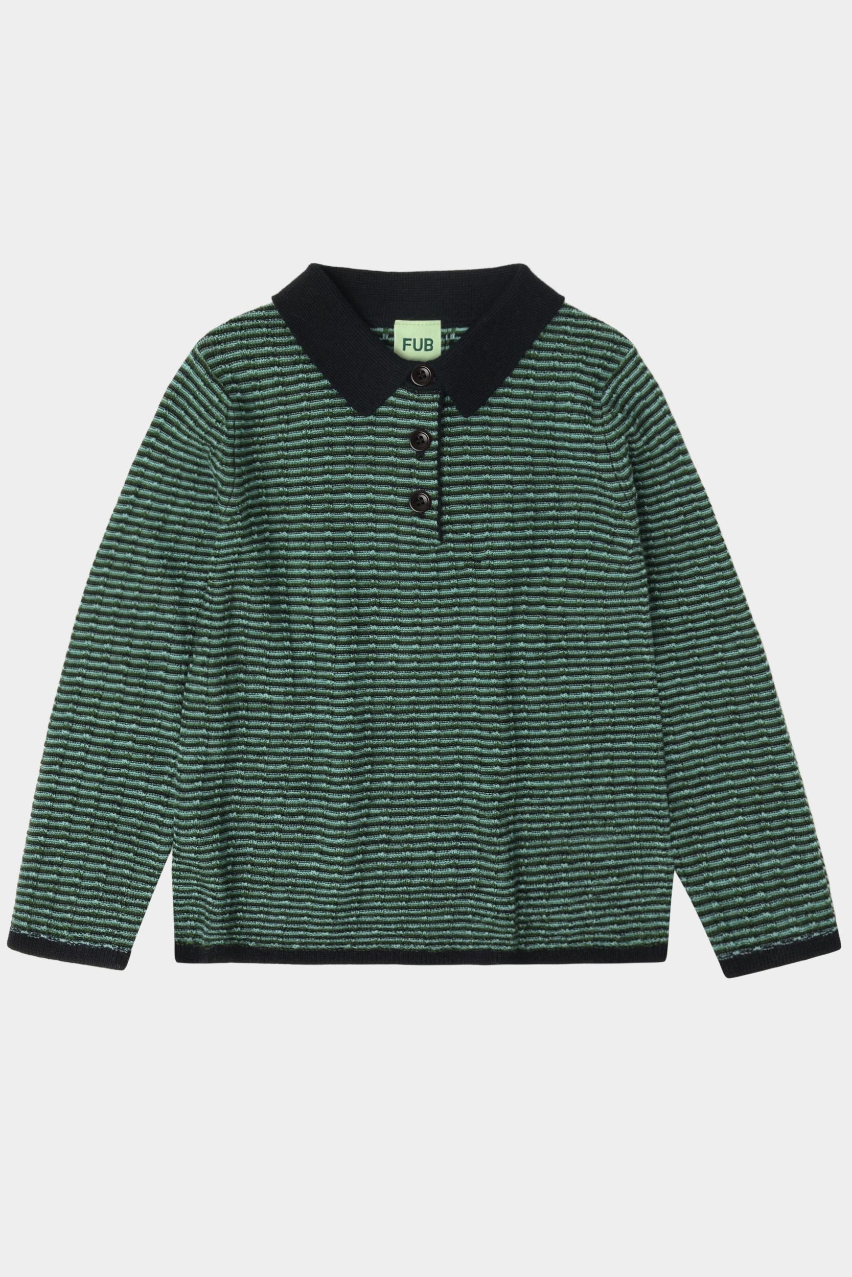 Cienka bluza z wełny merino Polo Shirt FUB BÉBÉ Concept 