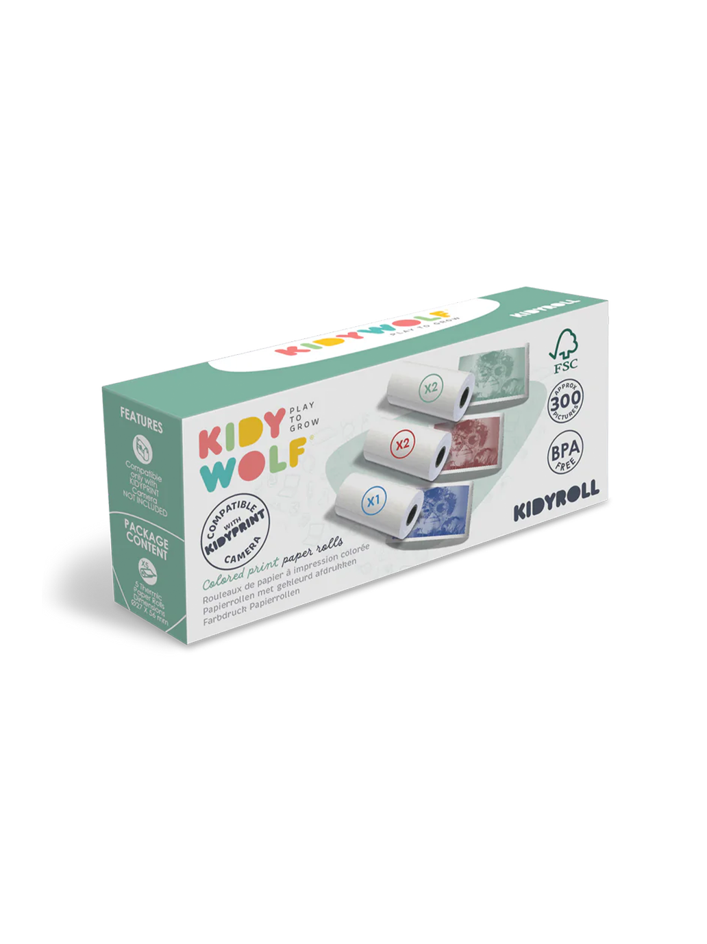 Papier do aparatów Kidyprint Kidywolf BÉBÉ Concept 