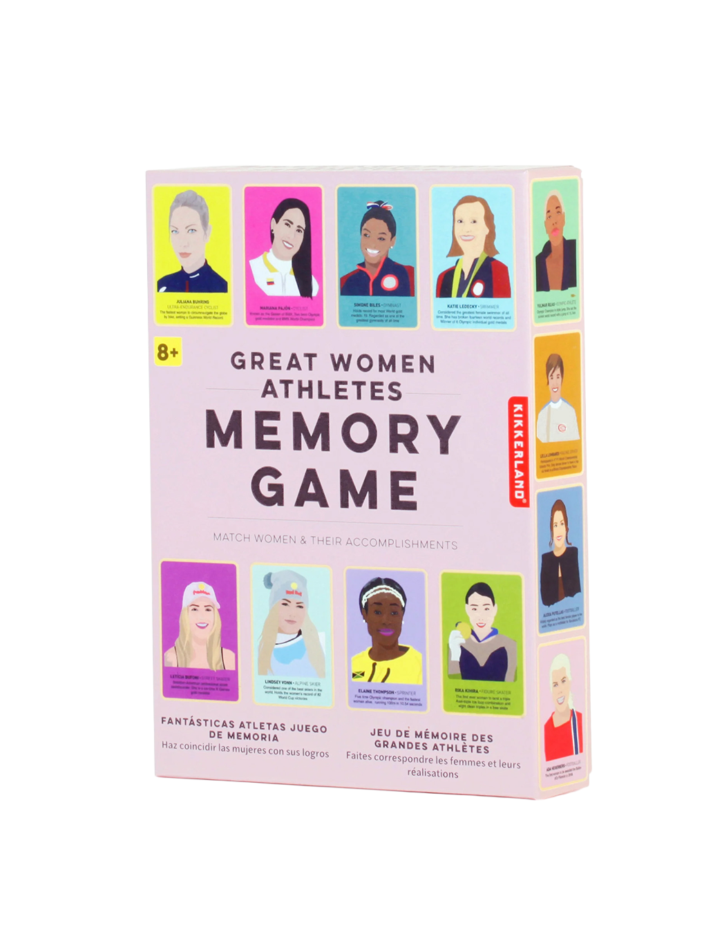 Gra memory Great Women Athletes Kikkerland BÉBÉ Concept 