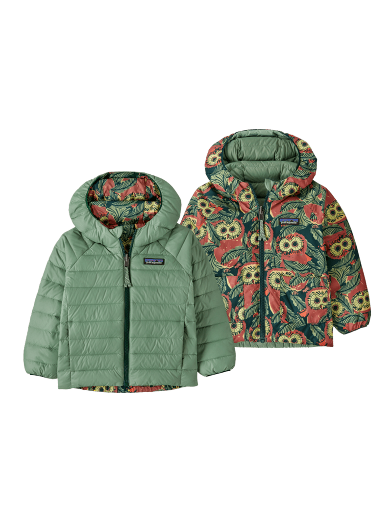Dwustronna kurtka puchowa Baby Reversible Down Hoody Patagonia BÉBÉ Concept 