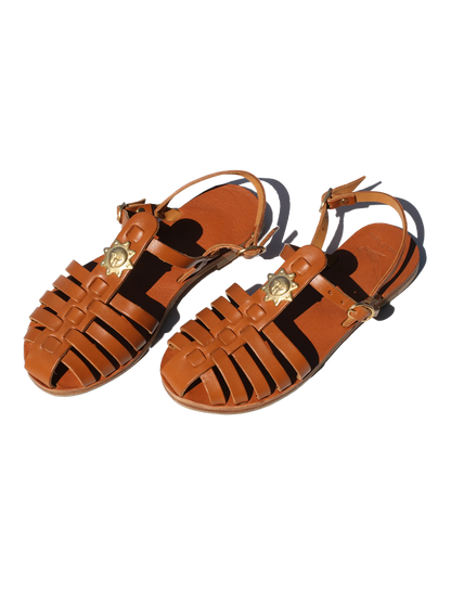 Skórzane sandały Fisherman Mama Praia BÉBÉ Concept 