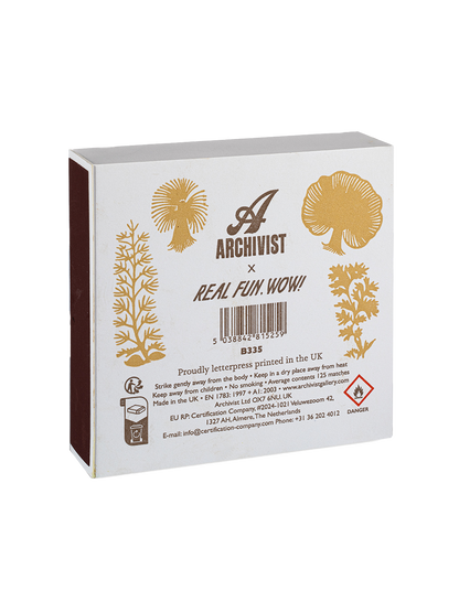 Luksusowe zapałki w ozdobnym pudełku Archivist Gallery BÉBÉ Concept 