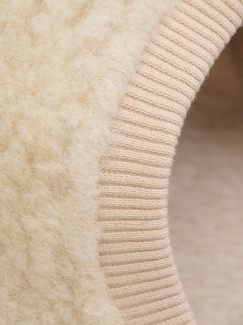 Kominiarka z bawełnianą podszewką Wool Teddy Huttelihut BÉBÉ Concept 