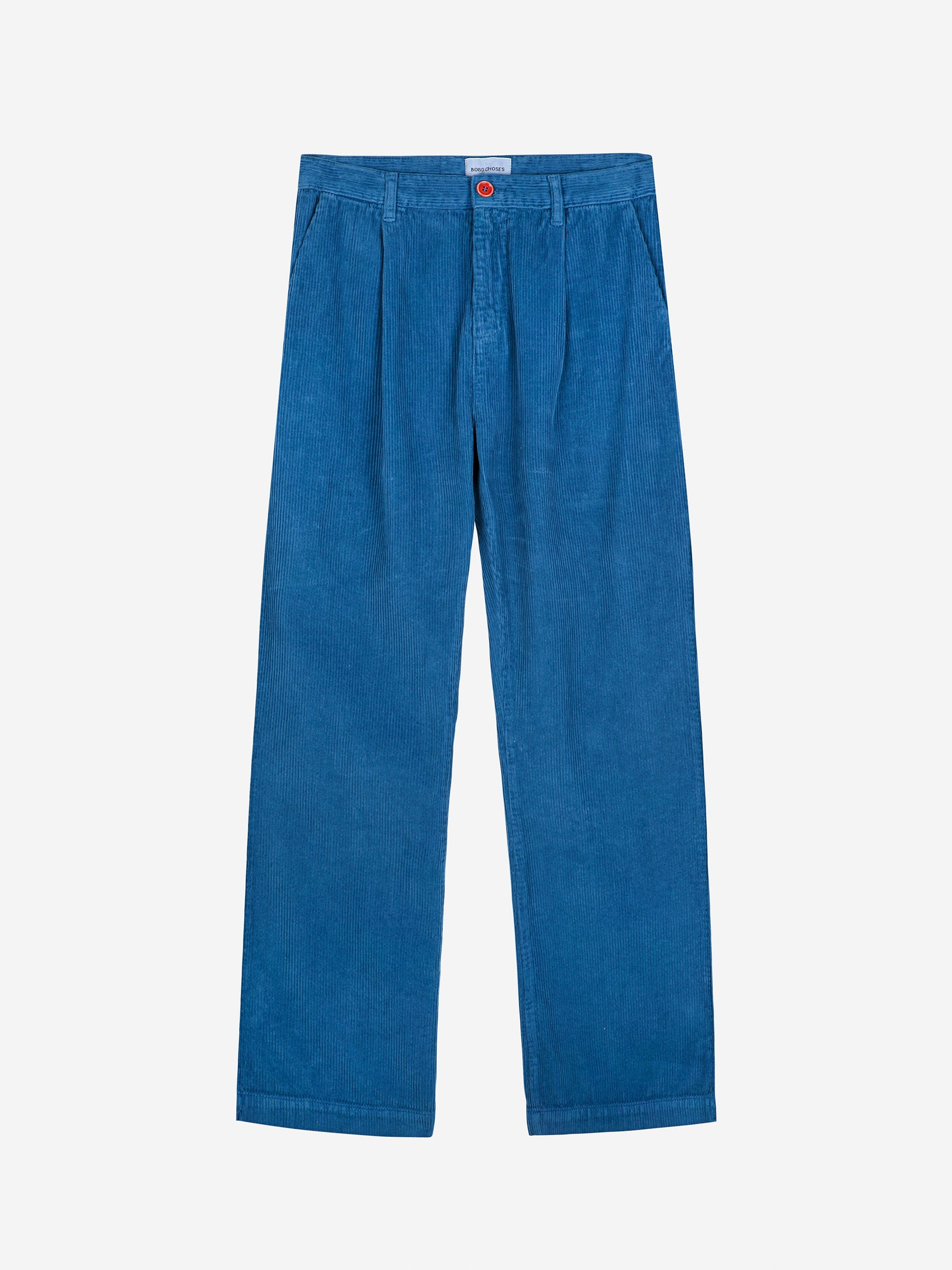 Blue pleated corduroy pants Bobo Choses BÉBÉ Concept 