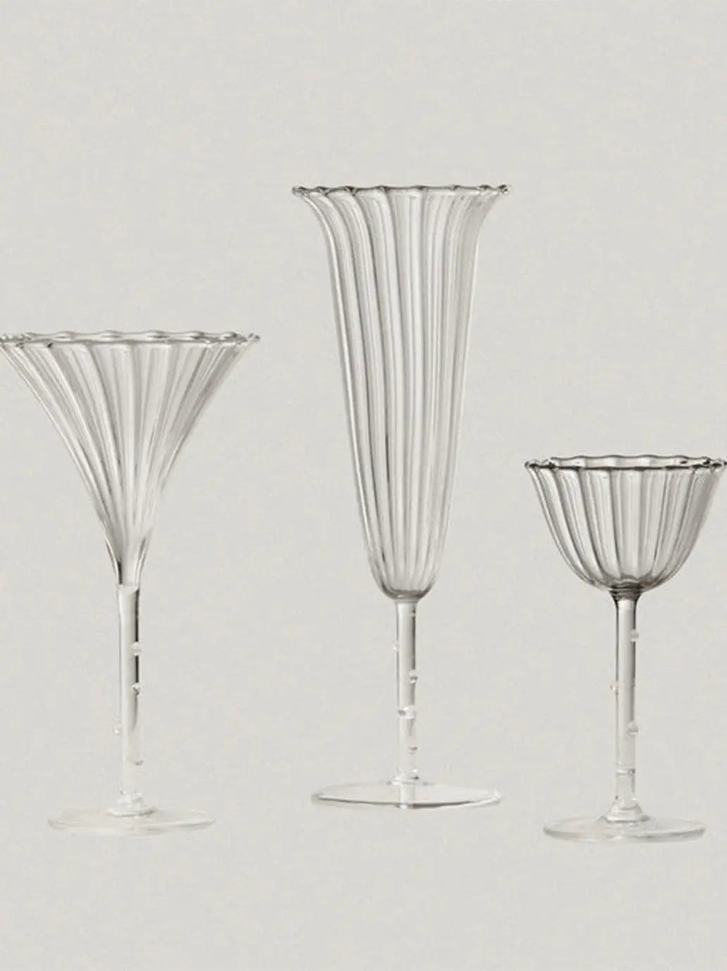 Zestaw kieliszków Angel Flute Sophie Lou Jacobsen BEBE Concept 