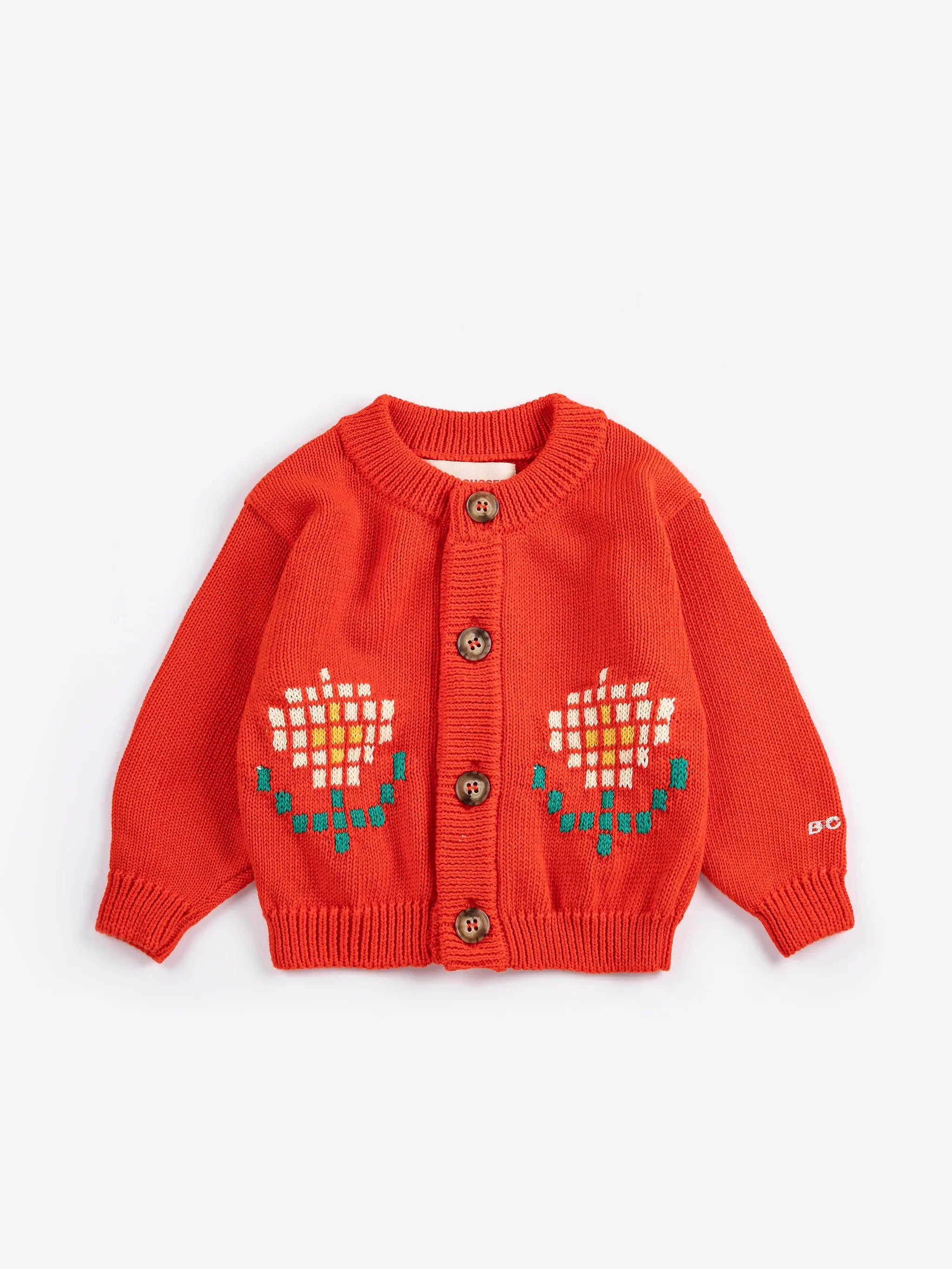 Sweter Pixel Daisy cardigan Bobo Choses BEBE Concept 